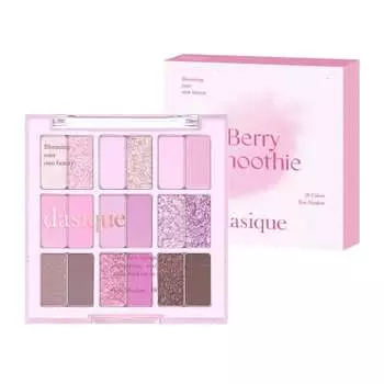 Dasique Official Daisique #18 Berry Smoothie 18 Berry Smoothie 9 Color Eyeshadow Palette/Тени для век/Tear Bag Maker/Палетка теней для век
