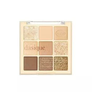 DASIQUE Палетка теней #17 Масляный крем 7г