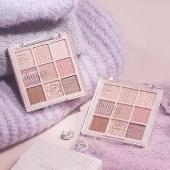 DASIQUE Shadow Palette, Макияж, Стойкая, Корейская косметика, KBeauty, пробник #01 Sugar Brownie
