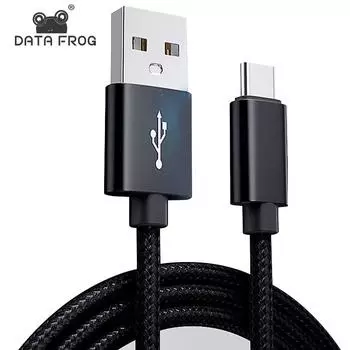 DATA FROG 10-футовый кабель для быстрой зарядки для контроллера Sony Playstation5, плетеный кабель 1/2/3 м от типа C до типа C для Xbox серии SX
