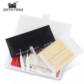 DATA FROG — щетка для чистки Nintendo Switch, комплект безопасных щеток для чистки, держатель для наушников/камеры/Android/iphone without package