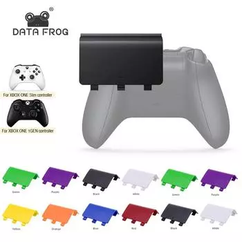 DATA FROG Сменная крышка батарейного отсека для беспроводного контроллера XBox One, крышка батарейного отсека, задняя крышка, аксессуары для XBox One X1 Battery Cover чёрный
