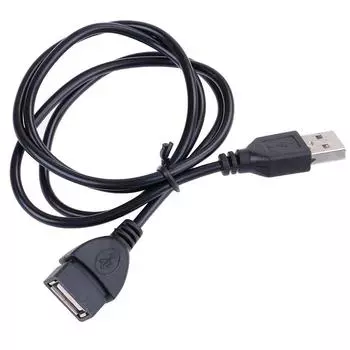 Data Sync Adapter USB 2.0 Extender Cord USB 2.0 Cable USB Extension Cable Data Transmission Line 1M