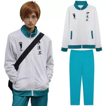 Дата Техническая Средняя Школа Косплей Джерси Канаме Таканобу Кенджи Косуке Ясуши Такехито Ютака Такуро Кандзи Коганегава Косплей С Длинным Рукавом Студент