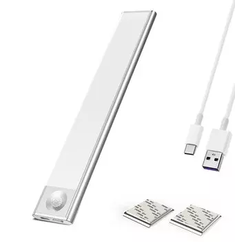 Датчик быстрого дневного света 3 типа освещения в помещении, кухня, лестница, светодиодная панель 23 см, без проводов, 40 единиц энергии, высокая высокая длинная, плавная регулировка яркости света,