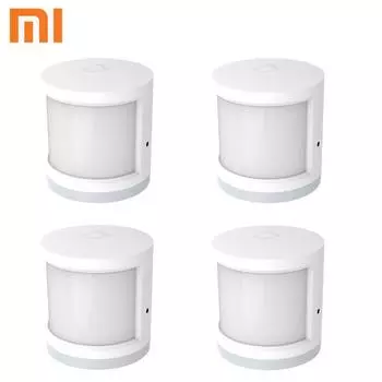 Датчик человеческого тела Xiaomi Mijia Инфракрасный детектор для умного дома, датчик движения, безопасный, влагостойкий, интеллектуальное устройство с откликом 15 мс