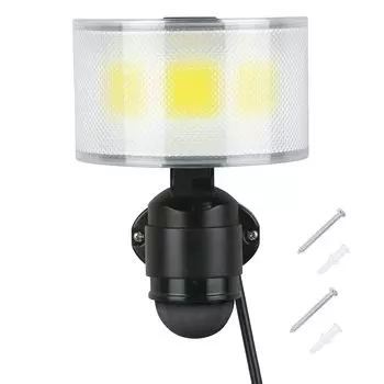 Датчик DAISHIN для использования на открытом воздухе, светодиодный датчик присутствия человека, источник питания переменного тока 100 В, охранный светильник, уличный светильник, водонепроницаемый стандартный, устойчивый к дождю, датчик присутствия человек