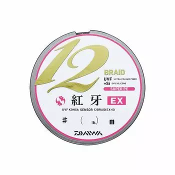 Датчик DAIWA PE Line UVF Benga, 12 лезвий EX+Si Нет. 0.8 200м 5 цветов (С цветовой маркировкой)