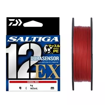 Датчик DAIWA PE Line UVF Saltigadura 300 м 4 сигнала красный X12EX+Si3 Нет. (68 фунтов)