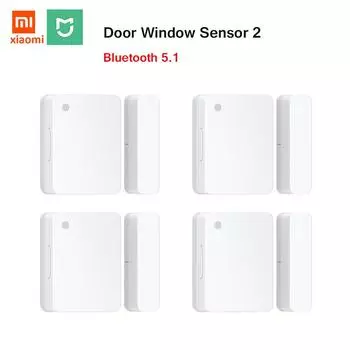 Датчик двери и окна Xiaomi Mijia 2, Bluetooth-соединение, интеллектуальная система сигнализации, умный дом, автоматическое освещение для приложения Mi Home