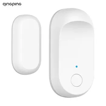 Датчик двери и окна Xiaomi Qingping Bluetooth 5,0 MESH Connect, детектор охранной сигнализации, работает для приложения mihome