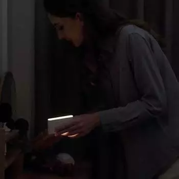 Датчик движения для коридора Датчик движения Шаговый свет Перезаряжаемые внутренние светодиодные потолочные светильники Светодиодные светильники под прилавком с United States