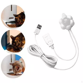 Датчик движения фонтана для кошек, энергосберегающий, тихий, дозатор для кормушки для собак