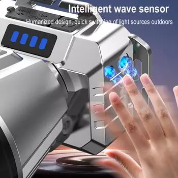 Датчик движения налобный фонарь USB перезаряжаемый водонепроницаемый кемпинговый налобный фонарь для бега и рыбалки