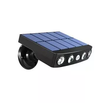 Датчик движения настенный светильник солнечный светодиодный светильник уличный водонепроницаемый солнечный прожектор светодиодный для сада и двора