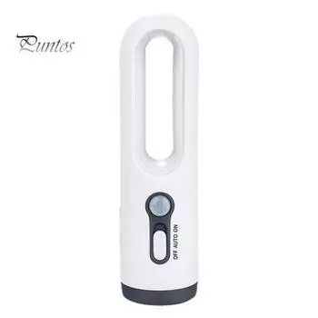 Датчик движения, ночник, несколько режимов освещения, без мерцания, для ухода за глазами, перезаряжаемый светодиодный фонарик, прикроватная лампа белый