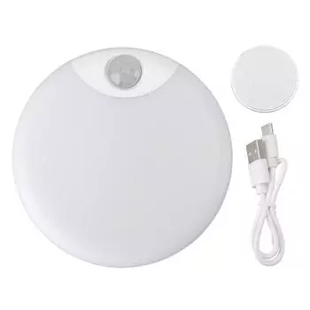 Датчик движения Ночной Светильник Забота о Глазах USB Зарядка Беспроводной Светодиодный Магнитный Ночной Светильник для Шкафа