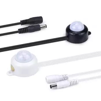 Датчик движения PIR, светодиодный выключатель света 12 В-24 В, инфракрасный датчик индукции человеческого тела, автоматический выключатель ВКЛ/ВЫКЛ для светодиодной ленты