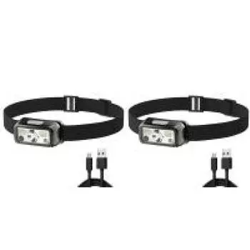 Датчик движения светодиодный налобный фонарь 6 режимов освещения портативный налобный фонарь для кемпинга на открытом воздухе