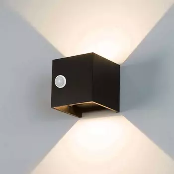 Датчик движения светодиодный настенный светильник уличный IP65 водонепроницаемый настенный светильник AC85-265V сад двор спальня коридор освещение украшение