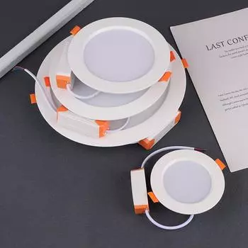 Датчик движения точечный светодиодный светильник Lamparas 220 В потолочный светильник 7/10/20/25/30 Вт теплый/холодный белый панельный светильник для прихожей лестницы депо as the picture