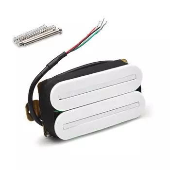 Датчик хамбакер для электрогитары с двойной катушкой, нековый датчик, датчик для грифа электрогитары, металлическая текстура для электрогитары 6