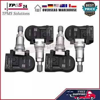 Датчик контроля давления в шинах автомобиля TPMS 5430T4 9673198580 для Peugeot 207 307 407 508 607 807 1007 для Citroen C4 C5 C6 C8 433 МГц