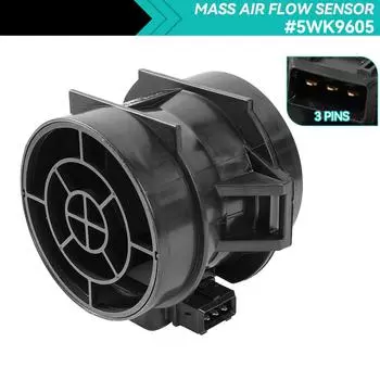 Датчик массового расхода воздуха Maf для BMW E46 320i 323i 325i 328i 325xi 325ti 320 323 325 328 i 325 xi ti 5WK9608 5WK9605 1432356 чёрный