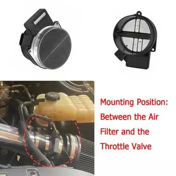 Датчик массового расхода воздуха MAF для CHEVROLET HUMMER ISUZU OLDSMOBILE SAAB GMC BUICK CADILLAC PONTIAC 25168491 25318411 15904068 чёрный