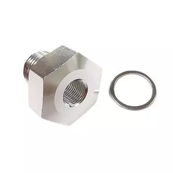 Датчик O2, шестигранные заглушки из нержавеющей стали M16x1,5, шестигранная заглушка для кислорода с прокладкой для универсального автомобильного фитинга