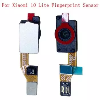 Датчик отпечатков пальцев, кнопка «Домой», гибкий ленточный кабель для Xiaomi Mi 10 Lite, 5G, сенсорный датчик, гибкий кабель, замена ремонта For Mi 10 Lite