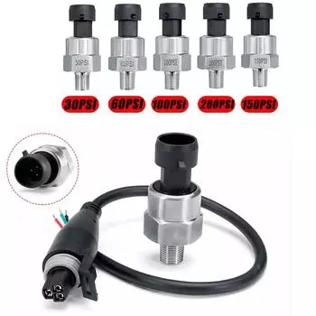 Датчик-отправитель - повышение эффективности с лучшим датчиком давления для масла, топлива, воздуха, простота установки и эксплуатации 100 фунтов на квадратный дюйм