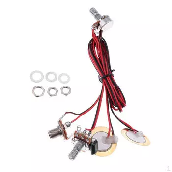 Датчик пьезоэлектрический для акустической гитары, скрипки, укулеле, мандолины