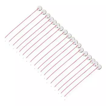 Датчик пьезодискового элемента 27 мм с проводом для запасной части триггера гитарного барабана(18 шт)