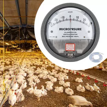 Датчик перепада давления воздуха Высокоточный вакуумный прочный ремонтный инструмент Микро 30pa