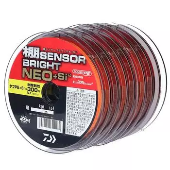Датчик полки DAIWA PE line UVF яркий NEO+Si2 многоцветный 100 м 6 подключений [600 м] Нет. 1