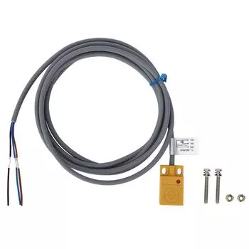 Датчик приближения BERM, индуктивный, ABS, DC12-24 В, 3 провода, PNP, NO, 5 мм