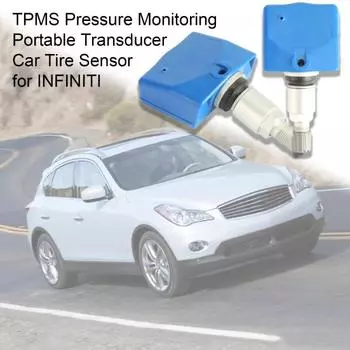 Датчик прочной системы датчика давления в шинах облегченный улучшает топливную экономичность синий