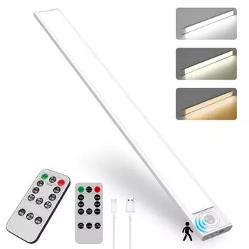 Датчик света Новая модель Пульт дистанционного управления Датчик движения Светодиодный датчик движения Датчик движения Внутренний барный светильник Пульт дистанционного управления DINGAI 3 цвета Регулируемый