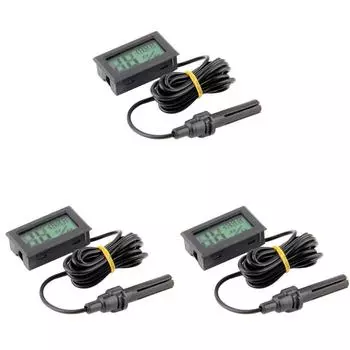 Датчик температуры-Feuchtigkeitstester, ЖК-дисплей для домашнего дома, Babyzimmer (s