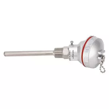 Датчик температуры термопары типа К, 10 X 100 мм, резьба PT1/2 дюйма, клеммная головка термопары