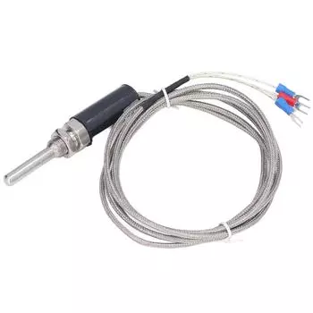 Датчик температуры водонепроницаемый термисторный датчик температуры Pt100 с экранированной линией WZPT10