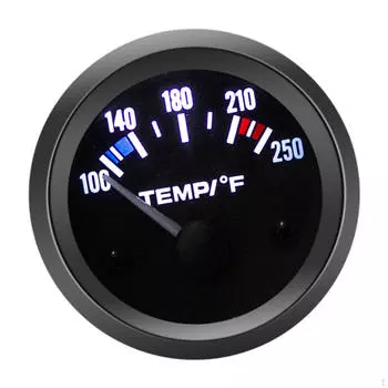Датчик температуры воды 100-250 градусов по Фаренгейту 100-250°F метр для автомобиля морской
