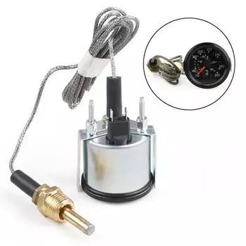 Датчик температуры воды 130/265 Счетчик с датчиком указателя Механический датчик температуры Устройство измерения температуры по Фаренгейту CHINA