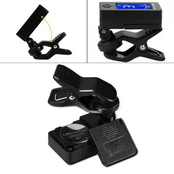 Датчик вибрации, гитарный тюнер, альт, скрипка 2,4*4*4,5 см