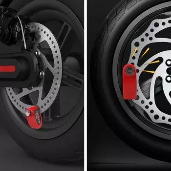 Датчик вибрации велосипедная сигнализация дисковый замок противоугонная 110 дБ с 2 ключами безопасность мотоцикл дисковый тормоз замок универсальный чёрный