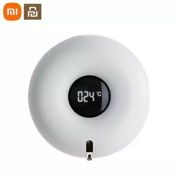 Датчик Xiaomi Youpin Xiaozhi, дозатор мыла, светодиодный дисплей, автоматический индукционный мини-пенящийся датчик для мытья рук, бытовой инфракрасный датчик белый