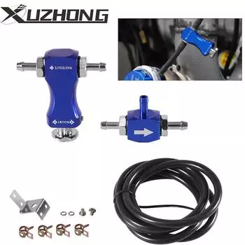 Датчики наддува автомобиля Универсальный контроллер наддува Регулируемый двусторонний турбоклапан Регулирующий датчик Аксессуары для автомобильных датчиков чёрный