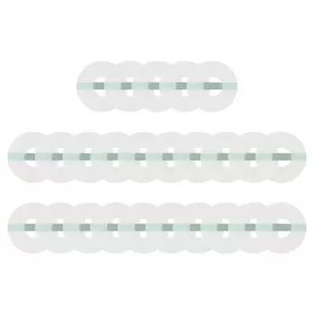 Датчики с клеящейся накладкой Прозрачные прозрачные крышки 25 шт. Прозрачные