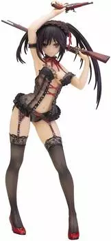 Date A Live Kurumi Tokisaki Lingerie Black color scale PVC painted finished figure Ver. 1/7
